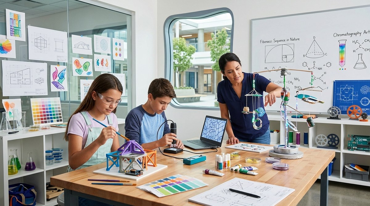 Exploring the Intersection of Art and Science to Inspire STEM Learning