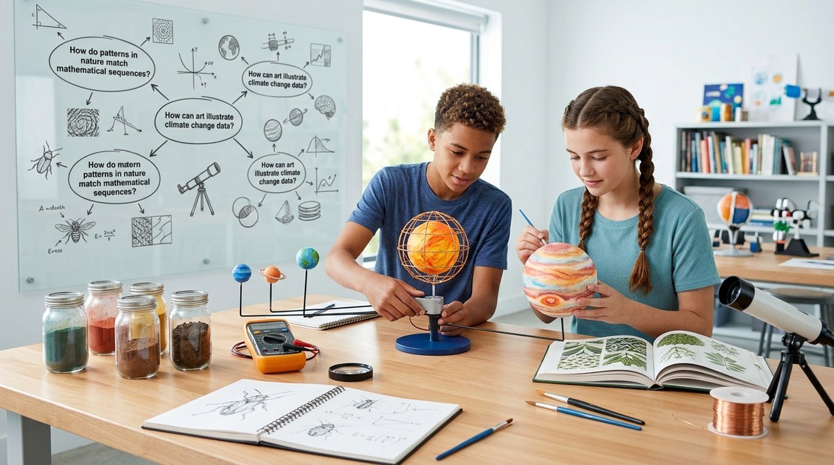 Innovative Methods to Integrate Art and Science in Inquiry-Based Education