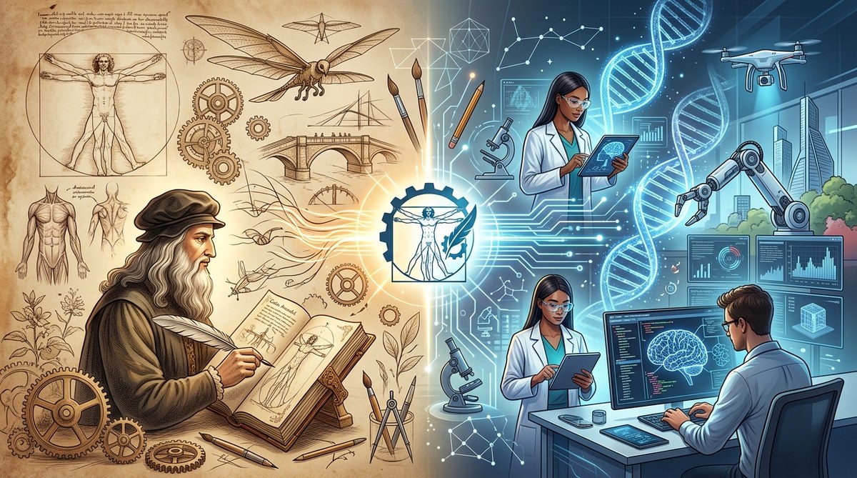 How Interdisciplinary Thinking Sparked Breakthroughs from Da Vinci to Modern Innovators