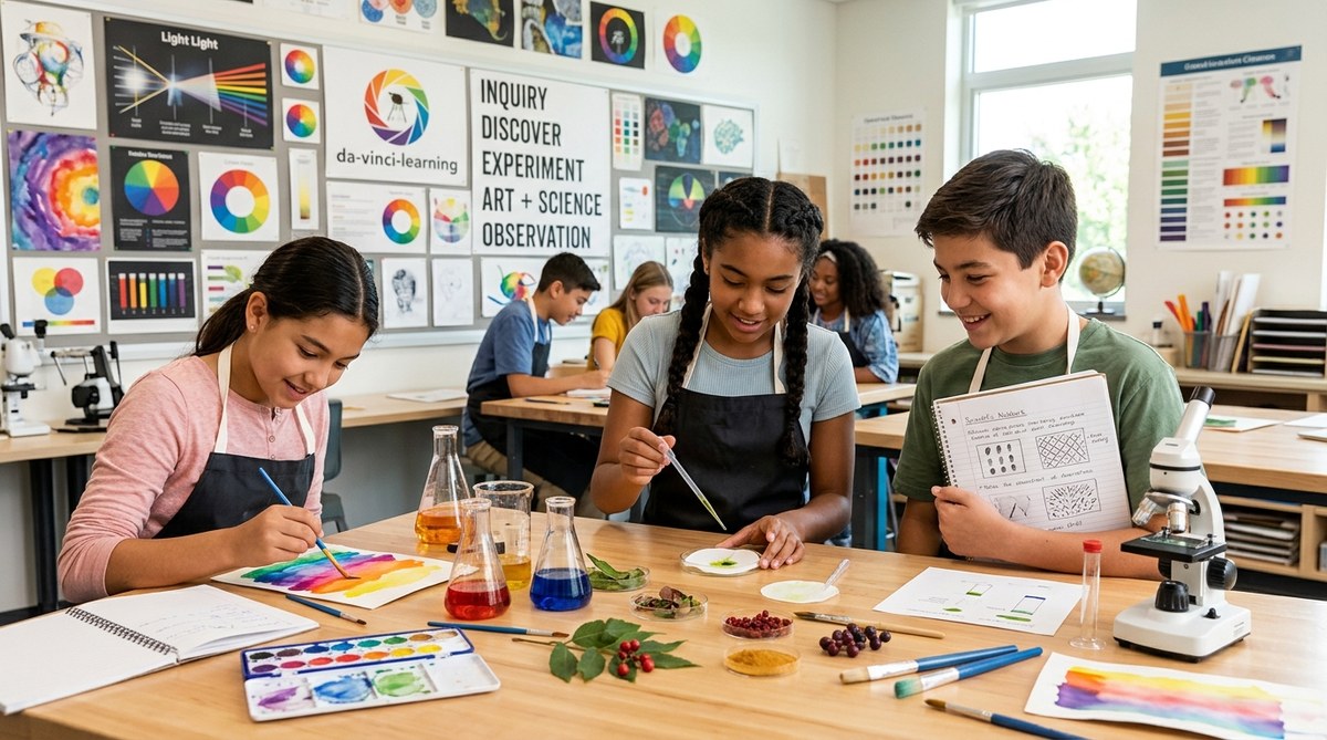 How to Use Inquiry-Based Learning to Teach Art Through Scientific Principles