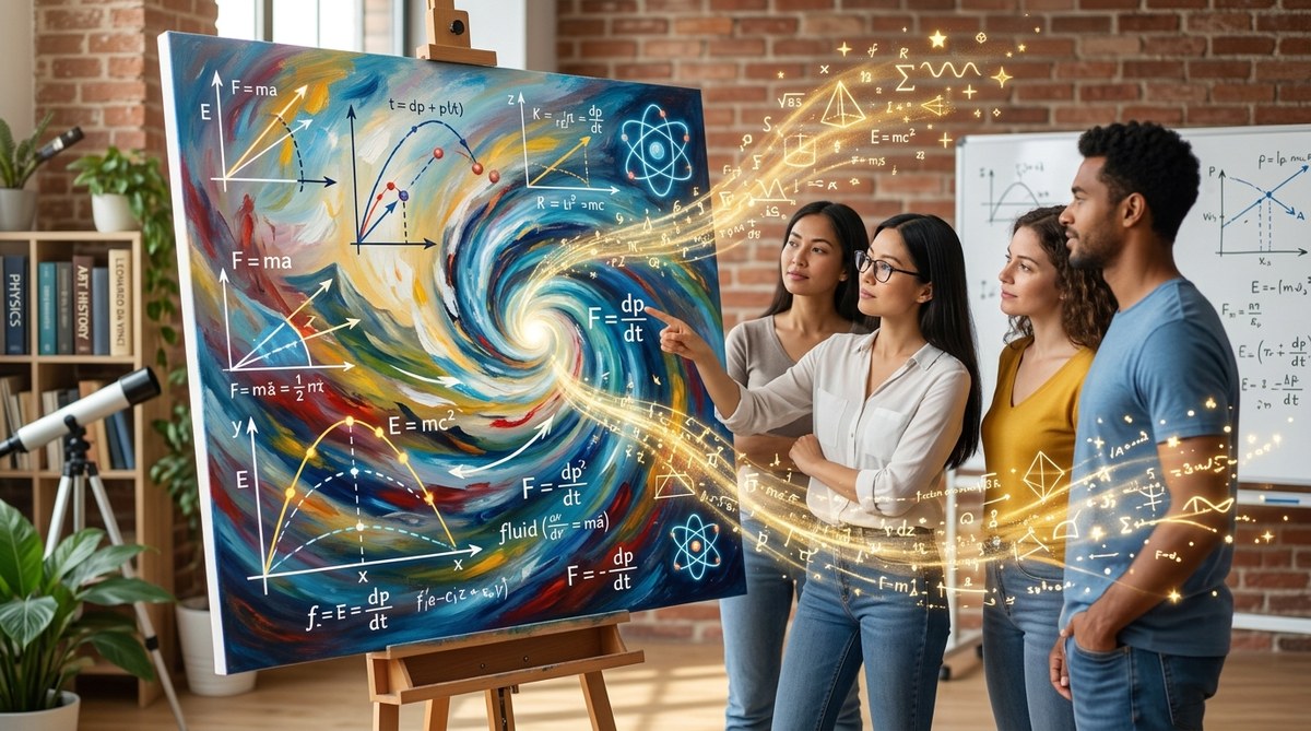Can a Painting Teach Physics? How Visual Art Unlocks STEM Concepts