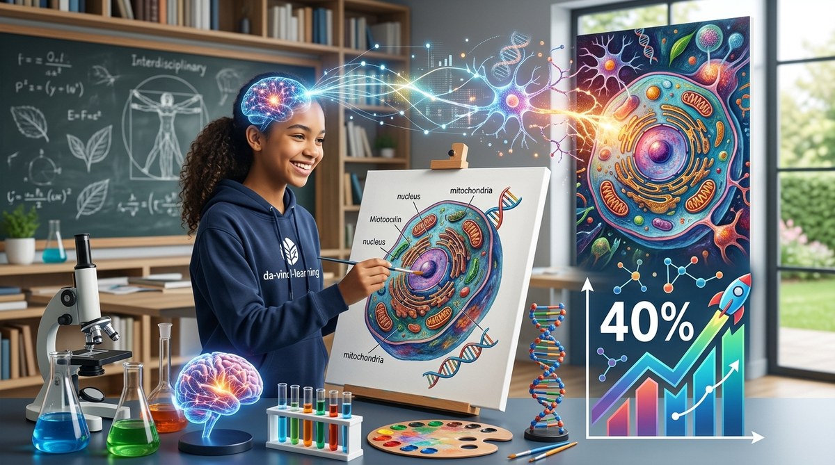 Why Learning Science Through Art Boosts Retention by 40%
