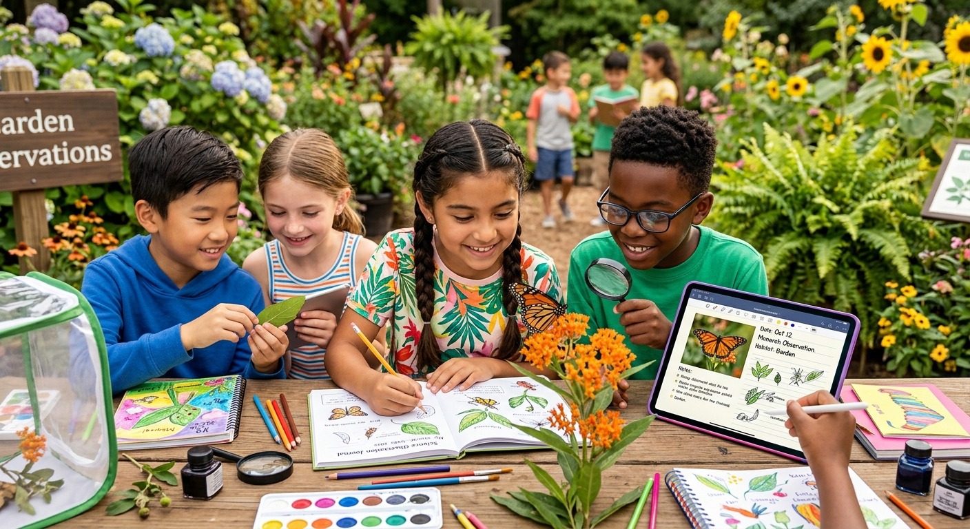 Teaching Science Observation Through Art and Digital Journaling
