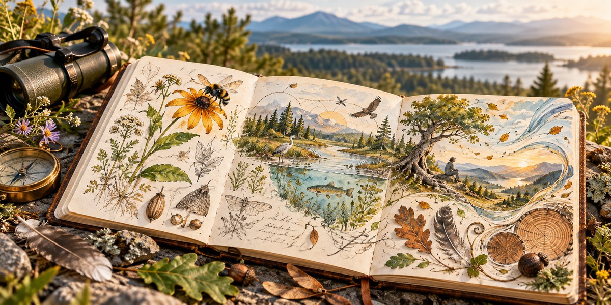 5 Unexpected Ways a Field Journal Bridges Ecology and Creative Writing