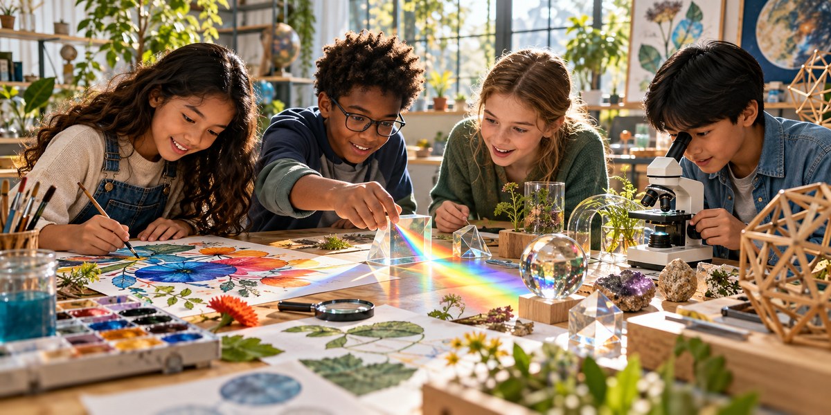 Why Combining Art and Science Unlocks Deeper Student Engagement Than Any Single Subject