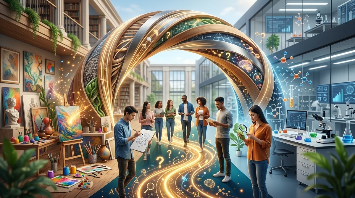 Why Curiosity-Driven Learning Is the Ultimate Bridge Between Art and Science