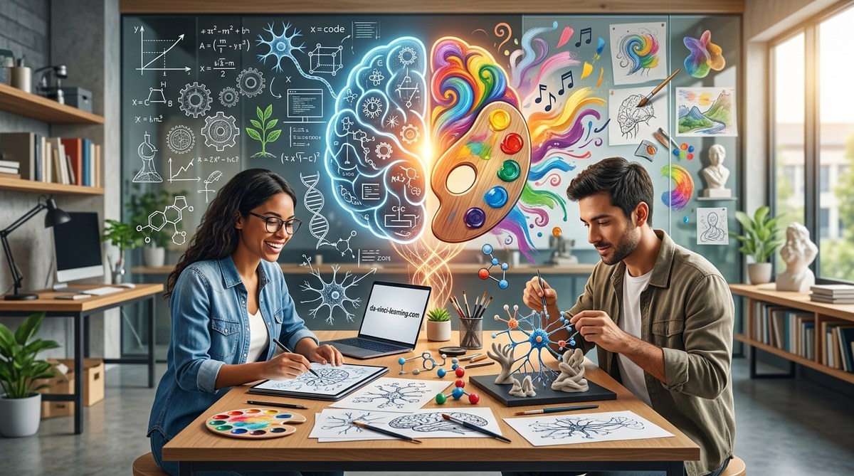 Why Your Brain Learns Better When Art and Science Share the Spotlight